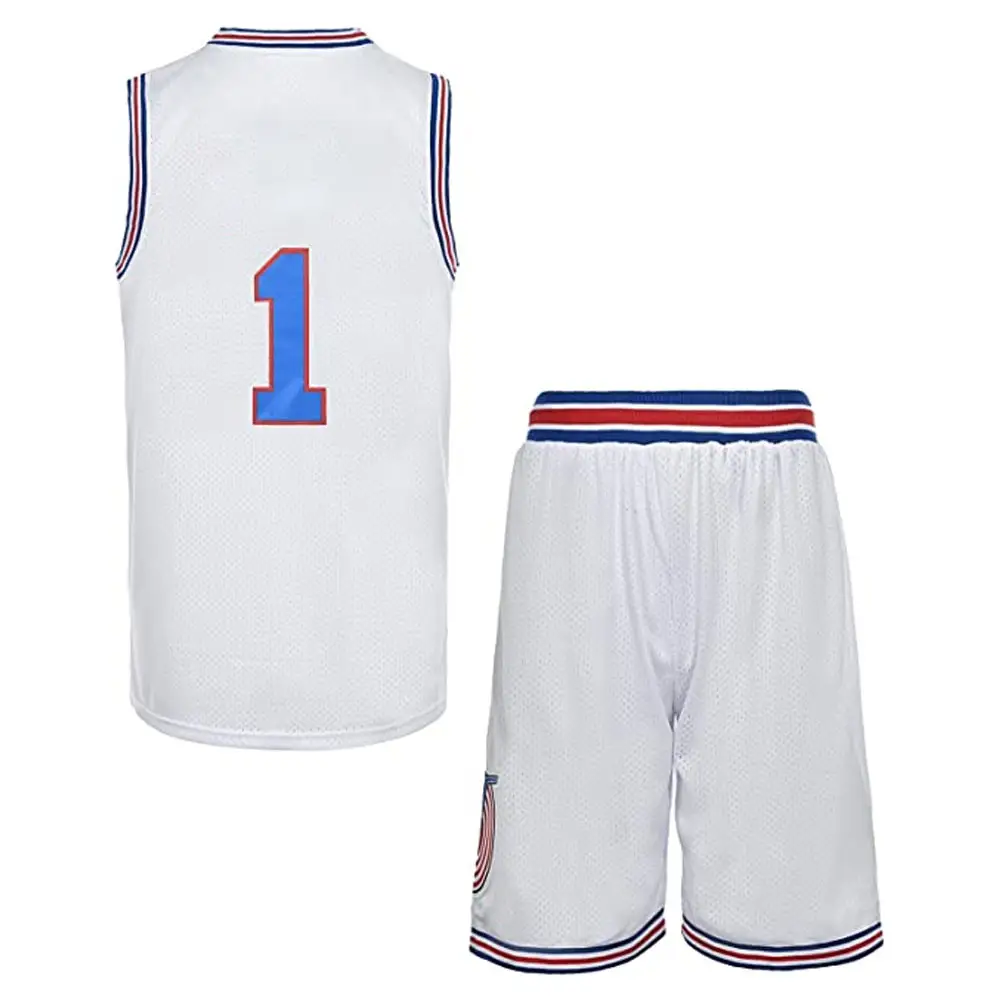 Nama tim personalisasi dan nomor termasuk dalam kostum basket jersey di OEM anak-anak pemuda pria dan wanita basket je