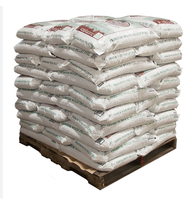 Granulés de bois dur 100% naturels et écologiques de qualité supérieure pour cuisson, en forme de bâtonnets, livraison rapide en France, 99% de cendres, 4500J