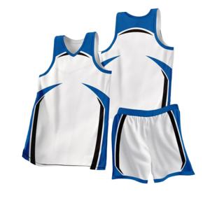 ชุดบาสเก็ตบอลขายดีที่สุด เนื้อผ้าระบายอากาศได้ดี สวมใส่สบาย เหมาะสำหรับการฝึกซ้อมและการแข่งขัน - Product Image 1