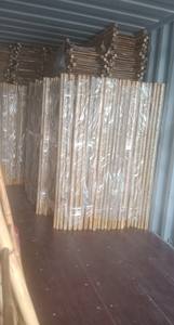 Escalera decorativa de bambú diseñada para espacios interiores modernos, almacenamiento funcional y tareas de escalada, ideal para grandes cantidades. - Product Image 4