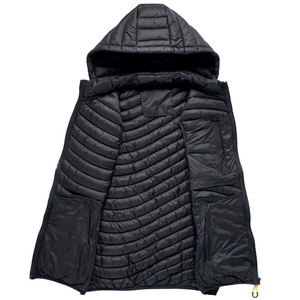 2024/25 invierno al aire libre Unisex sin mangas brillante burbuja Puffer chaleco personalizado utilidad capucha estilo High Street proceso recubierto OEM - Product Image 2