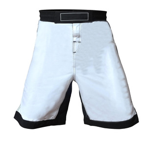 Pantalones cortos de lucha MMA para hombre de alto rendimiento Pantalones cortos de MMA de mezcla de poliéster y LICRA ligeros impresos por sublimación a precios baratos - Product Image 4