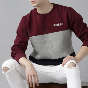 Sweat-shirt en coton imprimé personnalisé pour homme, grande taille, coupe classique, streetwear de haute qualité, pour l'hiver - Product Image 4