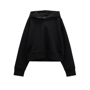 Sudadera con Capucha Extra Grande Bordada de Invierno, con Mangas Tipo Manta, de Lona, con Bolsillo, Transpirable, para Mujer - Product Image 2