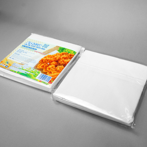 Krclean, papier absorbant la graisse alimentaire, taille 25x25cm, réduit l'excès d'huile, fabriqué à partir de pâte de bois naturelle, fabriqué au Vietnam - Product Image 6