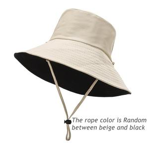 Chapeaux d'été double face pour femmes Visière de protection solaire UV Style d'image élégant pour les sports de plein air Voyage quotidien Fête - Product Image 1