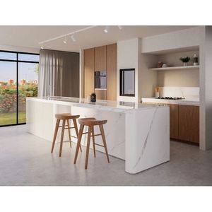 Custom Porcelain Natural Stone Countertops for Kitchen <b>Bathroom</b> Carrara Calacata Hotel Project Prefab <b>Vanity</b> <b>Bathroom</b> <b>Vanities</b> - Product Image 3