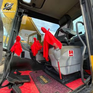 Excavatrice KomatsuPC160 d'occasion 16 tonnes 0,65 m³ de godet Marque japonaise d'origine Excavatrice à chenilles moyenne pour travaux de construction Faible nombre d'heures Certifiée CE - Product Image 5