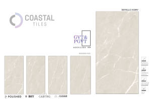 Baldosas de porcelana brillante de alta calidad 600x1200MM Fiago Bianco - Product Image 5