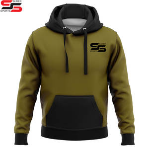 Pull-over lourd avec logo personnalisé Sweats à capuche de luxe en coton et polyester de haute qualité pour hommes - Product Image 4