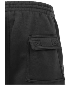 กางเกงขาสั้นผ้าฟลีซทรงแบ็กกี้สำหรับผู้ชายกางเกงขาสั้นใส่ออกกำลังกายแบบลำลองมีกระเป๋าสี่กระเป๋า - Product Image 5