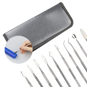 Best Quality Wax Carvers Kit Double Ended Wax Modeling Sculpting Tools <b>Dental</b> <b>Picks</b> Clay Carving Set - Product Image 4