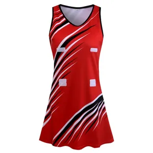 Sublimation Netball Dress Custom womens netball uniform high quality netball dress