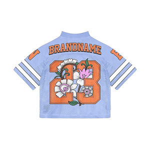 Streetwear à la mode rétro culture maillot de Football américain personnalisé sublimé impression maille maillot de Football américain en gros - Product Image 5