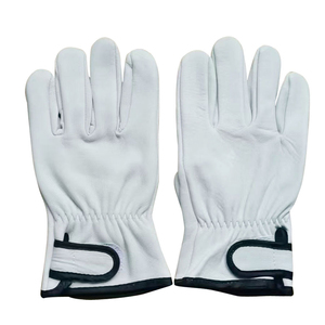 Guantes de Trabajo de Seguridad de Piel de Oveja, Resistentes a Pinchazos, para Jardinería, Conducción y Trabajo Industrial - Product Image 4