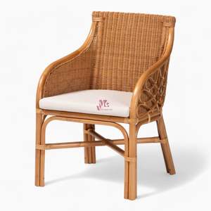 Brown Wicker Rattan Lounge <b>Chair</b> Rattan Arm <b>Chair</b> Rattan <b>Chair</b> for <b>Living</b> <b>Room</b> Furniture at Best Market Price - Product Image 1