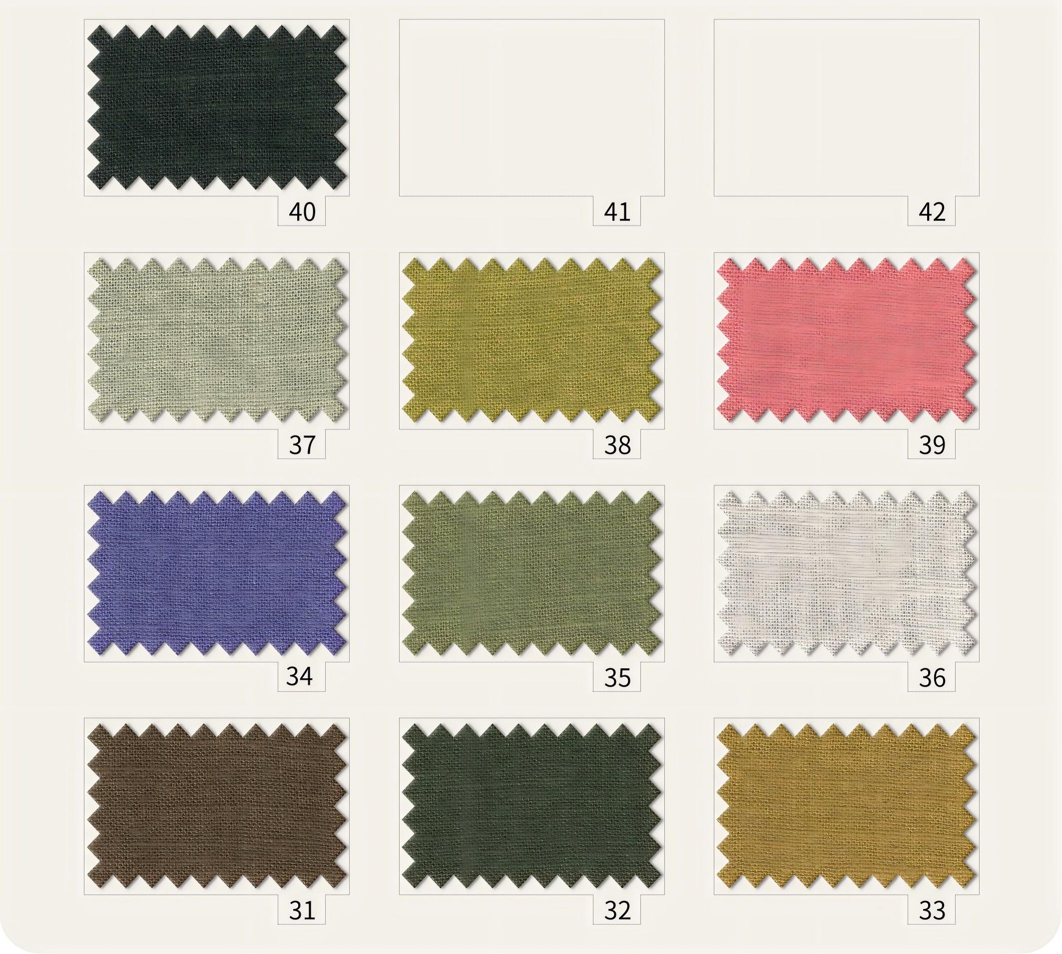 Color 31#-40#