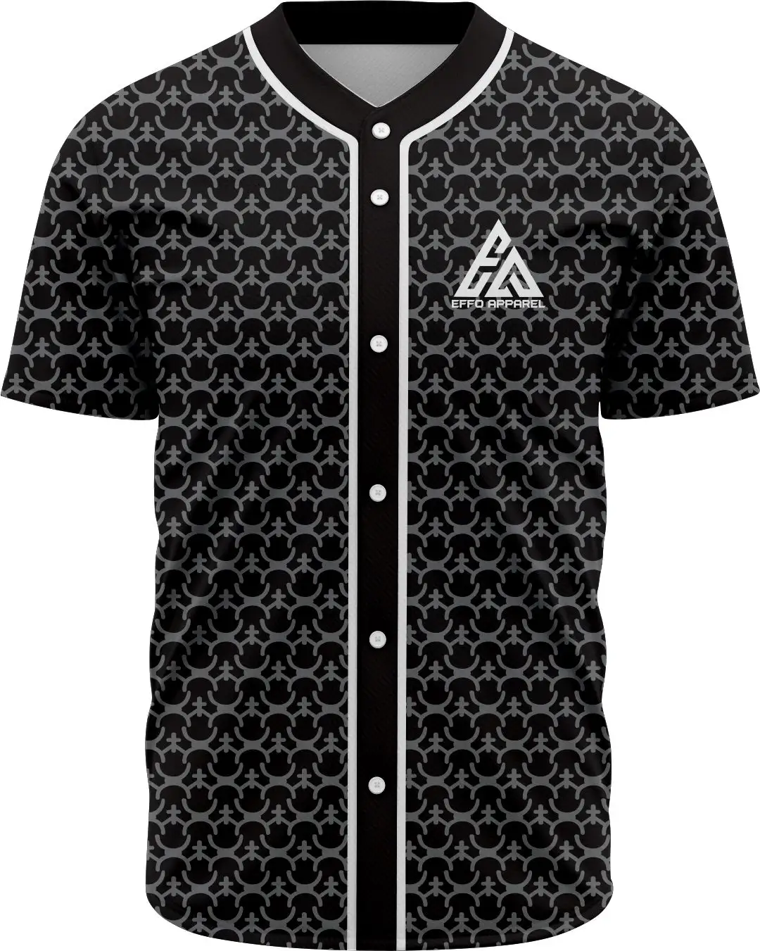 Camiseta de beisebol personalizada masculina, blusa de beisebol em v com secagem rápida estampa de malha respirável