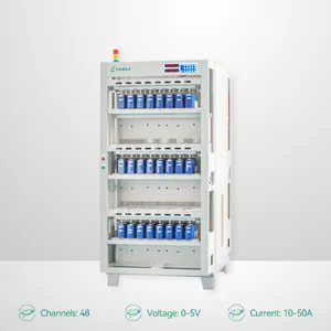 Testador de descarga de carga de bateria de lítio para carro 5v 100a equipamento de teste de bateria para célula prismática
