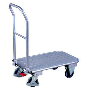 Variofit Standing Type <b>Foldable</b> Metal Aluminum Bracket <b>Cart</b> 150 Kg Pneumatic Load Capacity for Tool Use - Product Image 1