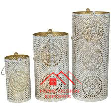 Portavelas de Metal decorativo con acabado de bronce para decoración de mesa y decoración de centro de mesa - Product Image 6