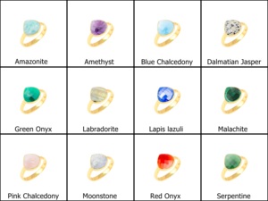 Pyrite Gemstone 8mm Heart Shape Gold Vermeil 925 Sterling <b>Silver</b> Bezel <b>Set</b> <b>Ring</b> Fashion Jewelry <b>Ring</b> Crystal Gemstone Rin - Product Image 6