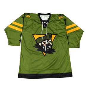 เสื้อเจอร์ซีย์เล่นฮ็อกกี้น้ำแข็งแบบระเหิดสำหรับทั้งชายและหญิงชุดทีมฮ็อกกี้ร้อนสินค้าคุณภาพสูง - Product Image 1