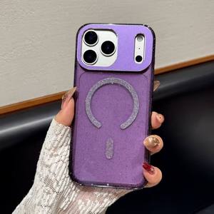 Funda Brillante Antigolpes para Teléfono Móvil, TPU+PC, Compatible con 13 Pro Max Plus, con Soporte, Carga Inalámbrica, Logo Personalizable - Product Image 2