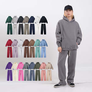 Poids lourd 400 GSM Hoodies Premium Coton Unisexe Sweats Confortable Chaud Durable Casual Wear Prix Usine En Gros - Product Image 1
