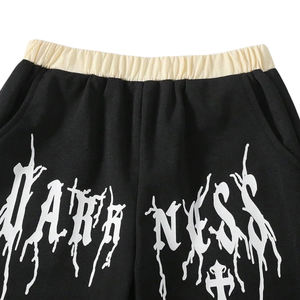 Pantalon de survêtement baggy graphique taille élastique et cordon de serrage meilleur produit de qualité pantalon de survêtement baggy tendance - Product Image 4