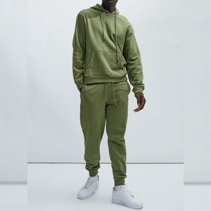 Vêtements pour hommes, survêtements à capuche, impression personnalisée sur écran, survêtement de jogging, vente en gros, survêtements en molleton de coton lourd personnalisés pour hommes - Product Image 4