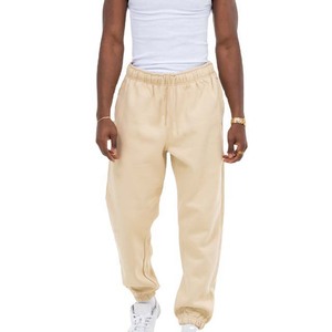 Pantalones Deportivos de Fitness para Hombre, 400GSM, Lona, Invierno, Gimnasio, 100% Algodón, Casuales, Rectos, Holgados, Transpirables, de Secado Rápido - Product Image 1