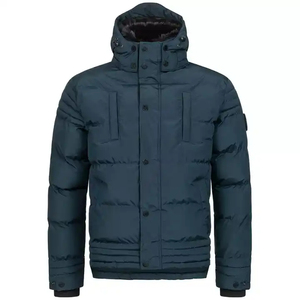 Moda personalizada hombres Puffer chaquetas acolchado abrigo de invierno impermeable cálido prendas de vestir exteriores OEM ODM fabricante - Product Image 2