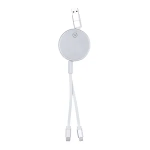Cable de Carga Reciclado Freud, Gadget USB Sostenible - Product Image 5