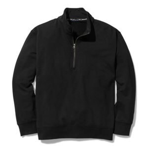 Top Quality Half Zip Sweatshirts for <b>Men's</b> <b>Fleece</b> <b>Shirt</b> 1/4 Quarter Zip With Stand Collar Pullover Sweatshirt Breathable OEM - Product Image 2