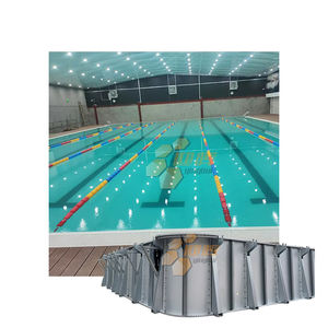 สระว่ายนํ้าบนพื้นดินทำจาก PVC สำหรับผู้ใหญ่ปลอดภัยก่อนป้องกันการจมน้ำด้วยวัสดุที่เป็นมิตรกับสิ่งแวดล้อม - Product Image 1