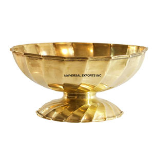 Bol à chocolat en métal plaqué or Forme ronde Bol à fruits de luxe Bol à chocolat en métal fantaisie classique et élégant - Product Image 6