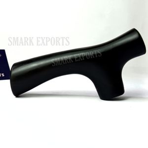 Canne de marche en corne de buffle naturelle faite à la main, durable, élégante, écologique, avec poignée en T moderne et personnalisée - Product Image 3