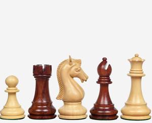 Piezas de Ajedrez Staunton de la Serie Premium Candidates en Caja de Madera de Palisandro Rosa, Rey de 3.75 Pulgadas a Precio Económico - Product Image 4