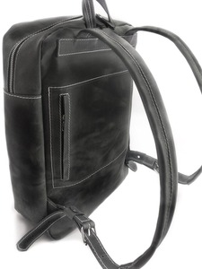 กระเป๋าทรงดัฟเฟิลกระเป๋าหนังแท้สีเทาสำหรับเดินทางไปทำงานกีฬาวิทยาลัยแฟชั่นวินเทจ - Product Image 2