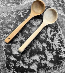 SPATULE NATURELLE CUISINE CONFORT Usine Cuillère en bois et résine Spatule avec et support Ustensiles de cuisine Cuillère de cuisine naturelle - Product Image 6