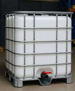 1000 Liter HDPE Intermediate Bulk Container IBC Tank for Water Oil Chemical and Industrial Liquid Storage - Product Image 2