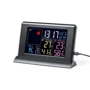Thermomètres domestiques personnalisés Lautar, gadgets de station météo - Product Image 1