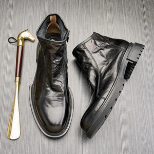 Chaussures de bureau en cuir véritable pour hommes avec semelle extérieure résistante à l'usure et semelle intérieure respirante, chaussures formelles - Product Image 2