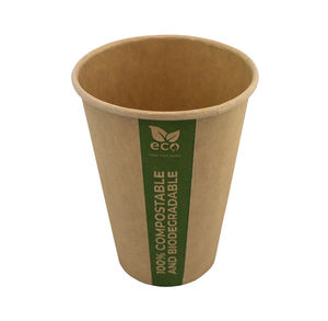 La mejor calidad, 100% Bebidas frías y calientes reciclables y compostables que sirven vasos de papel recubiertos de PLA de 210ml a un precio competitivo - Product Image 1