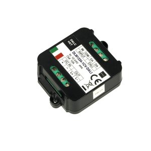 Dalcnet DLM1224-1CV-DALI Led Dimmer Bus DALI 12V 24V 10A pulsante N.O. 0/1-potenziometro 10V-unità di illuminazione/controllo e - Product Image 2