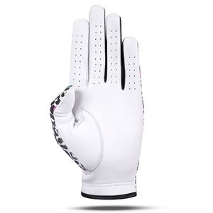 Gants de golf super souples avec logo personnalisé pour hommes, main gauche, design léopard, prise en main parfaite, cuir de mouton à sublimation performante - Product Image 4