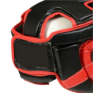 Casco de Boxeo de Cuero Duradero de Alta Calidad, Tipo Completamente Cerrado, Ajustable, Transpirable y Seguro - Product Image 6
