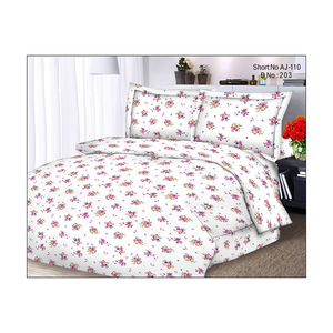 Pure Cotton Traditionally Design Home Luxury Bedroom Decor King Size <b>Double</b> Size Bedsheet With <b>Pillow</b> Covers Wholesale - Product Image 4