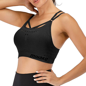 Soutien-gorge de sport disponible pour les femmes en qualité supérieure respirant confortable à porter Gym Fitness soutien-gorge de sport grande taille OEM - Product Image 6